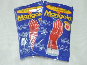 天然ゴム手袋 Marigold/マリーゴールドの写真です! 天然ゴム手袋 Marigold/マリーゴールドの写真です!