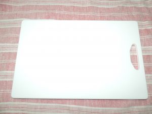 「耐熱抗菌まな板」の写真です! 「耐熱抗菌まな板」の写真です!